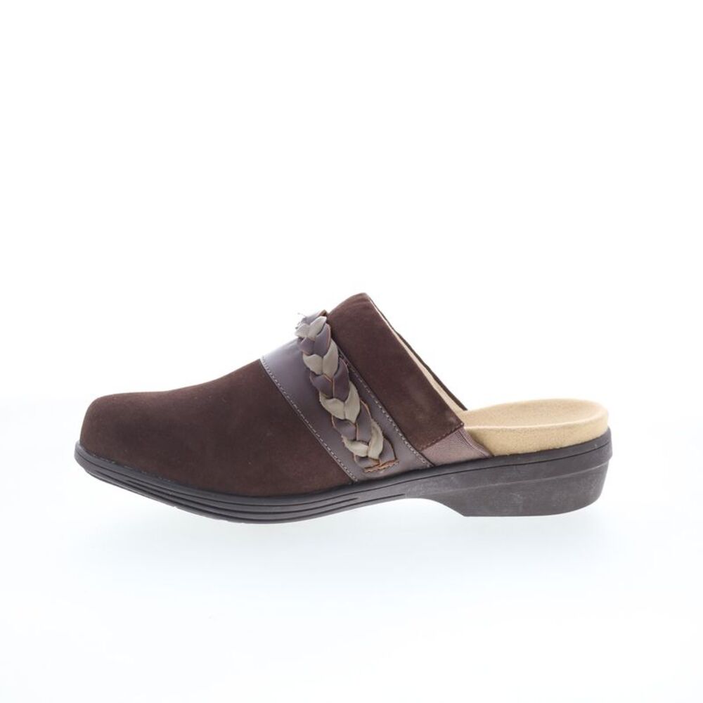 Spenco Womens Topanga Clog Brown Shoes (NWT) - Picture 5 of 7